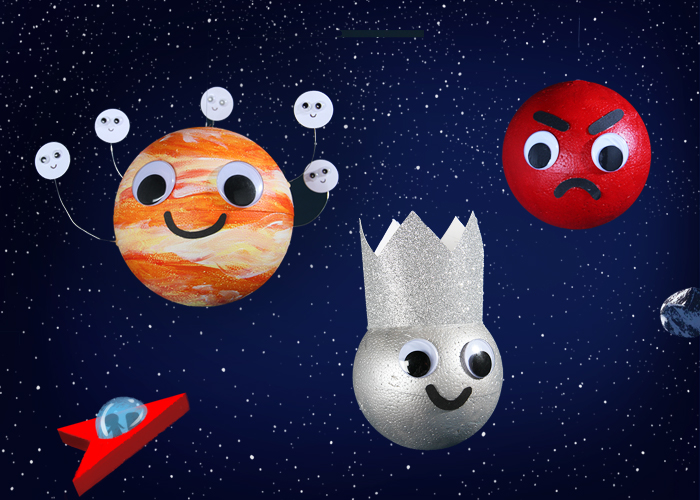 Teach kids about planets with a DIY solar system