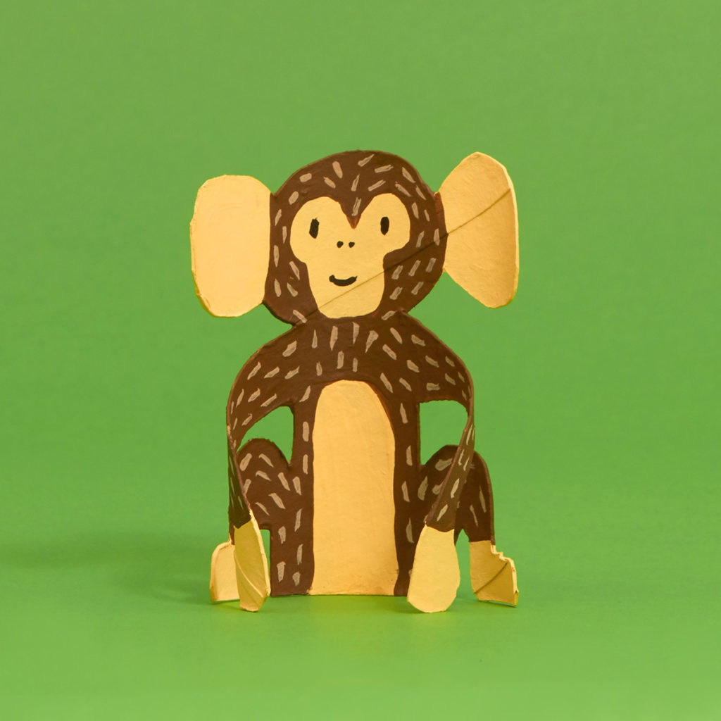 monkey toilet paper