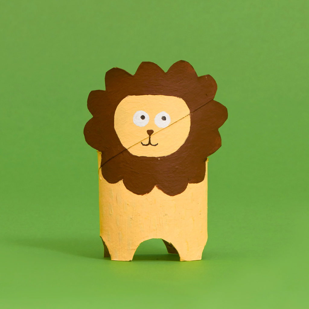 lion toilet paper