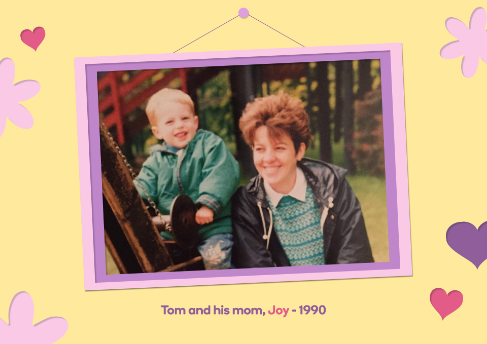 tom and his mom judy