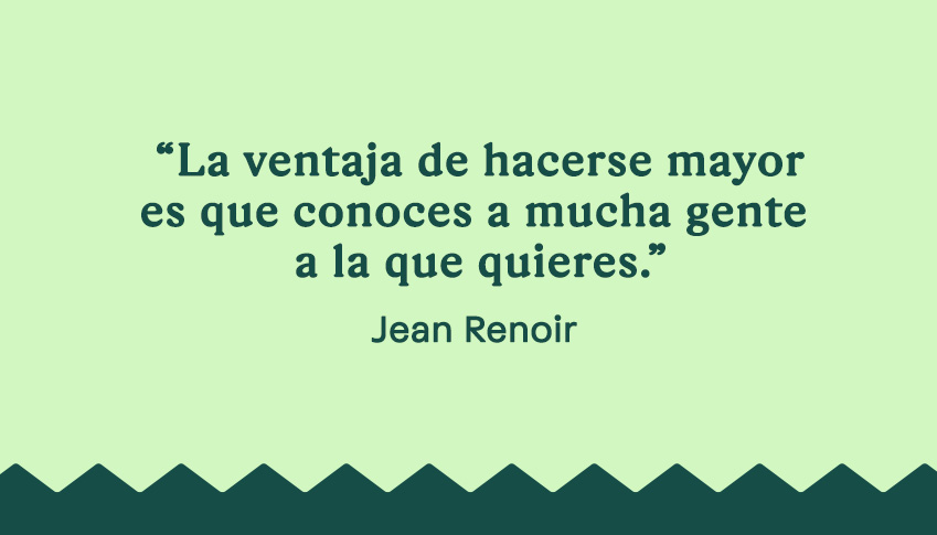 Una cita de cumpleaños de Jean Renoir