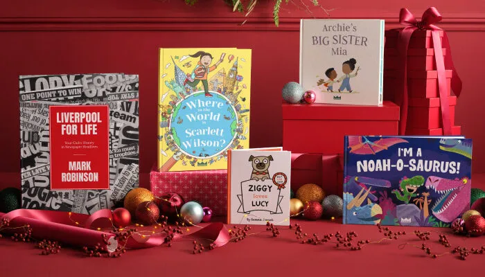 christmas themed gifts from wonderbly books
